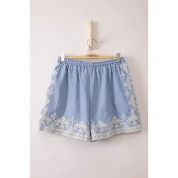 Joni Embroidered Shorts