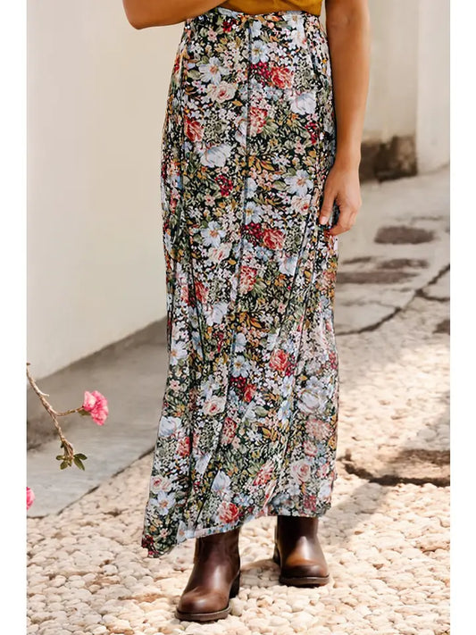 Rebecca Floral Maxi Skirt