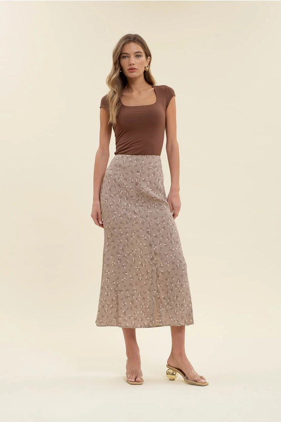 Reese Floral Skirt