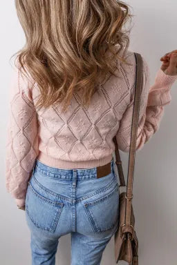 Evie Powder Pink Sweater