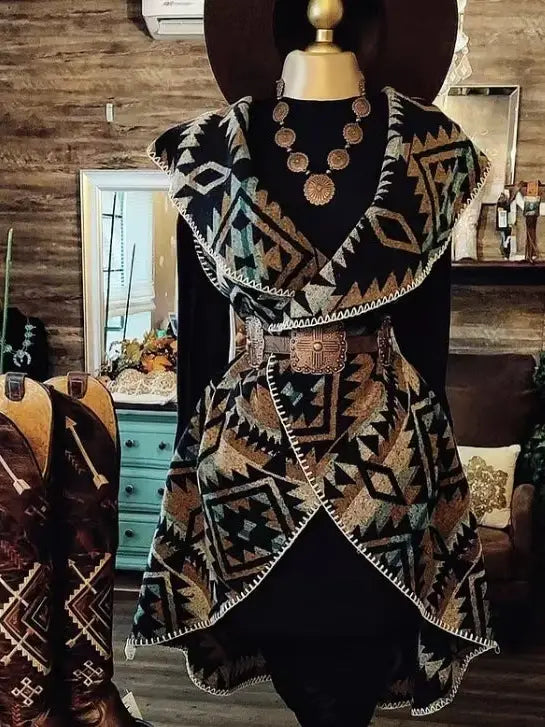 Alma Southwestern Vest